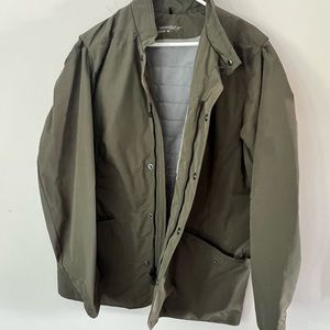 Men’s Nike Olive Golf Coat Size Large